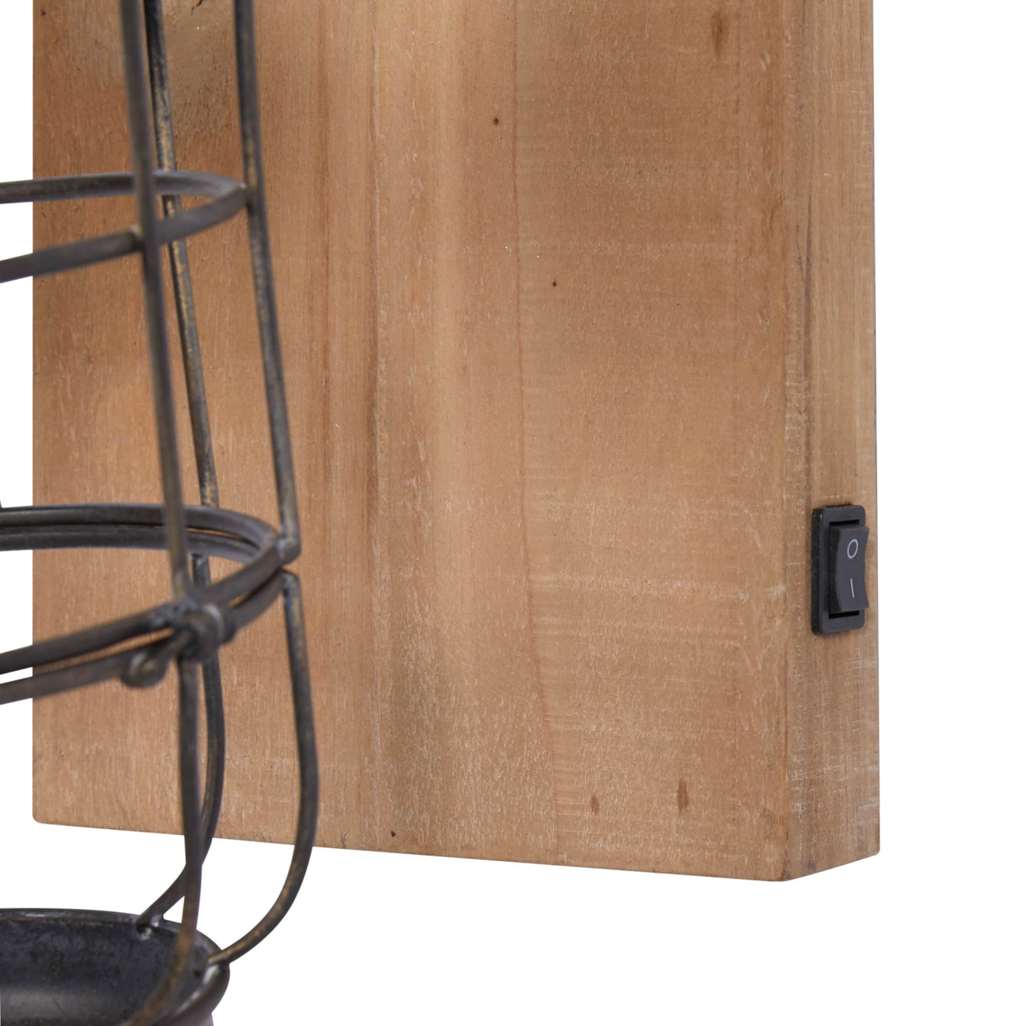 Black Iron Industrial Candlestick Holders